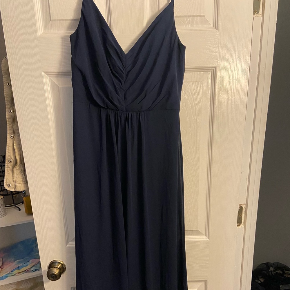 #levkoff Navy Bridesmaid Dress